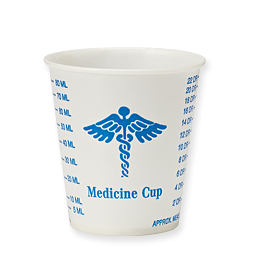 Measuring Cups - Paper 3 oz 100/pk