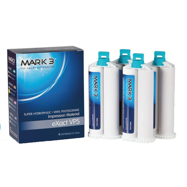 Cargus MARK3 eXact VPS Impression Material - Monophase - Regular Set , 4 x 50 ml