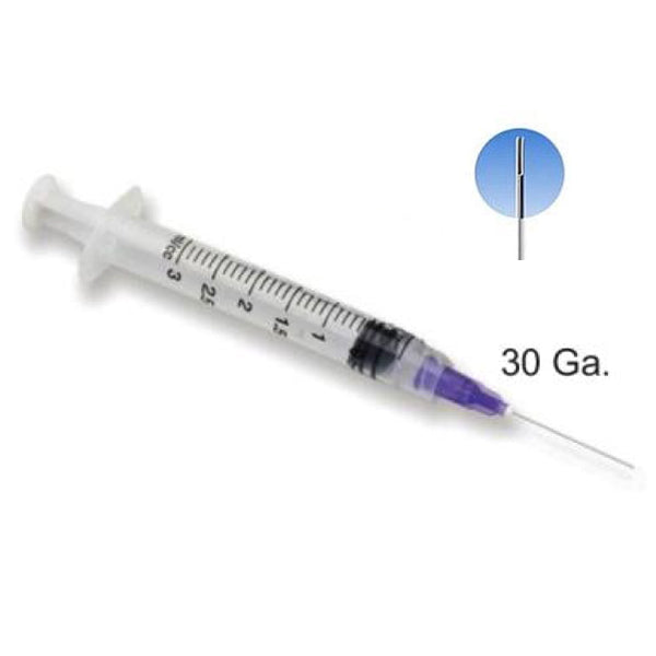 Cargus MARK3 Luer Lock Endo Irrigation Kit, 30ga, 3cc, Purple Tips, 100/Pk