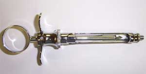 Cook-Waite Type 1.8 cc Aspirating Syringe