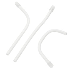 Saliva Ejector White Tube with White Tip Length 15cm Copper Core
