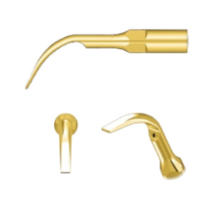 Woodpecker DTE GD2T Gold Tips for Ultrasonic DTE D1, D5, D7 — 5/Pack