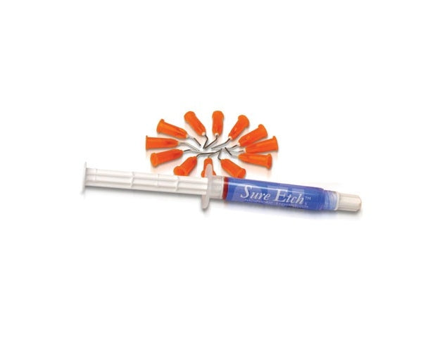 Zest SureEtch Gel (5ml), 12 Tips (20 gauge)