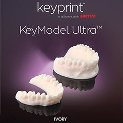 Keystone KeyPrint KeyModel Ultra 3D Printing Resin, Ivory, 4kg