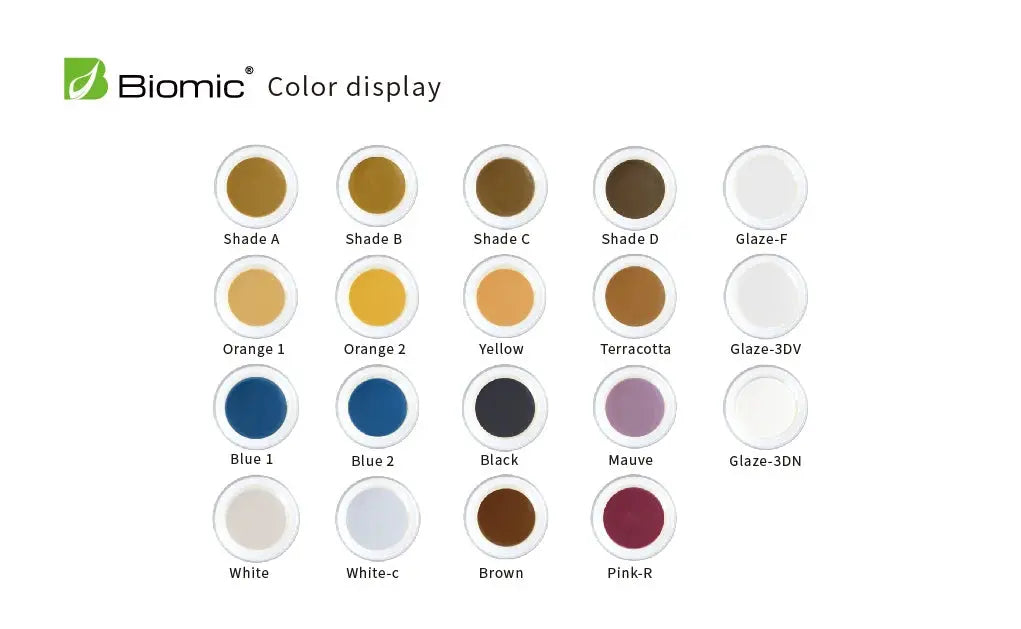 Aidite Biomic Stain And Glaze Paste Aesthetics Full Kit - RMH3 Digital by RMH3 Dental