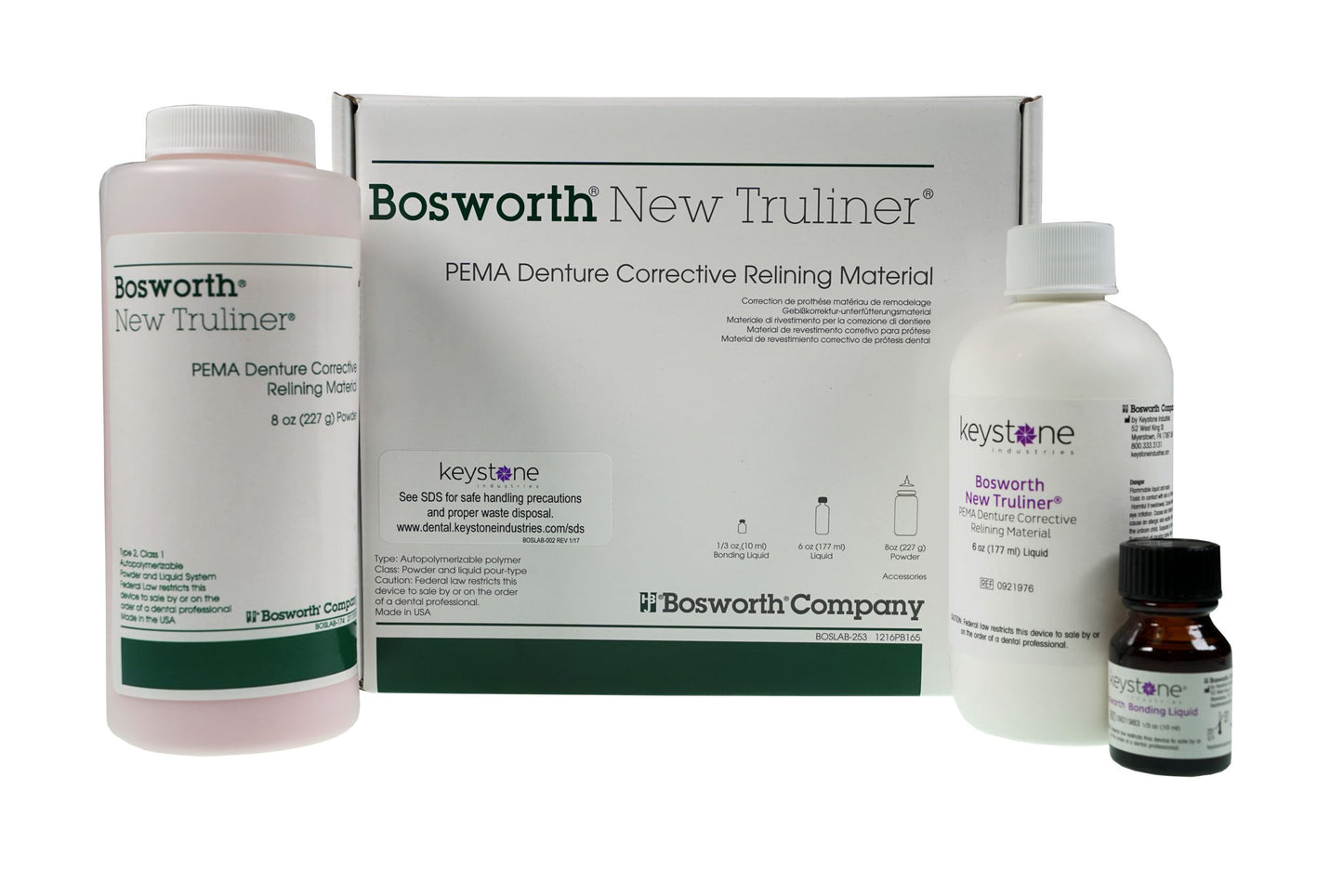 New Truliner PEMA Denture Corrective Relining Material