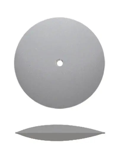 Ceramic Polishers - Gray (Extra-Fine) 7/8" Knife-Edge 12/Bx Dedeco