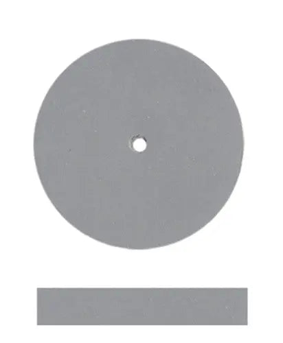 Ceramic Polishers - Gray (Extra-Fine) 7/8" x 1/8" 100/Bx Dedeco
