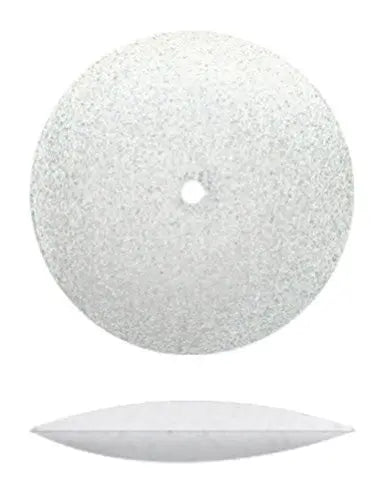 Ceramic Polishers - White (Coarse) 7/8" Knife-Edge 12/Bx Dedeco