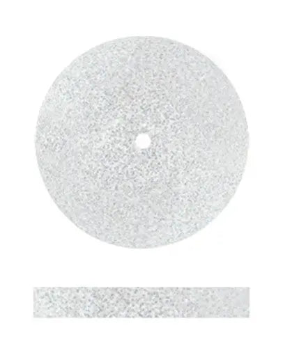 Ceramic Polishers - White (Coarse) 7/8" x 1/8" 100/Bx Dedeco