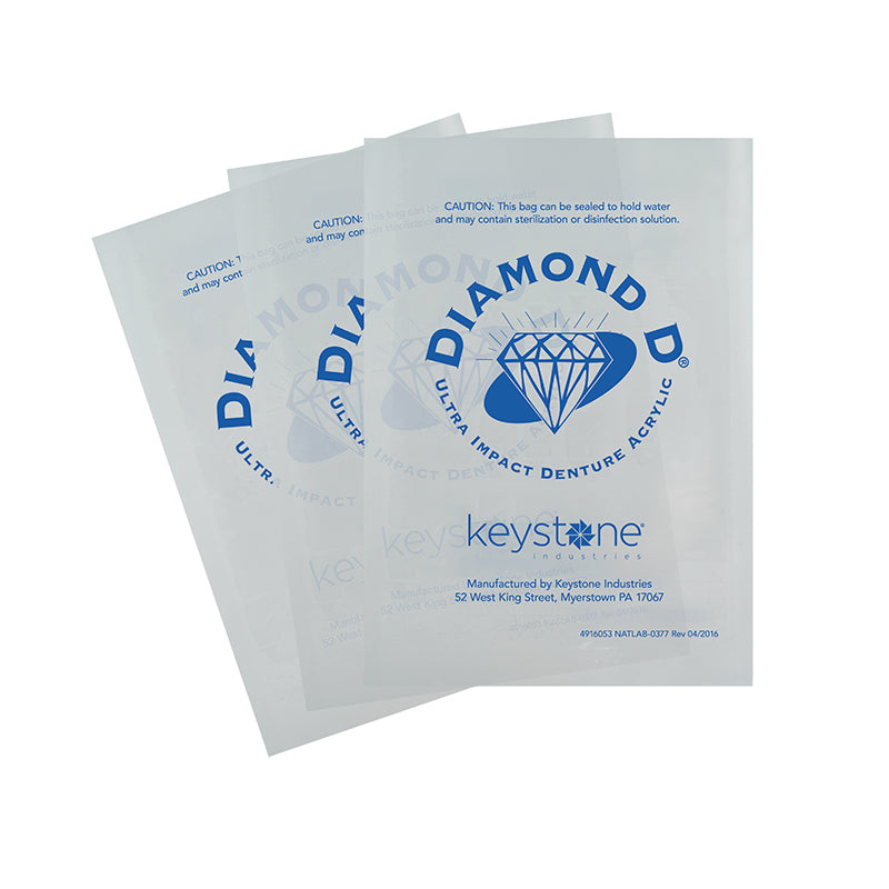 Diamond D Mylar Pouches 250/pk