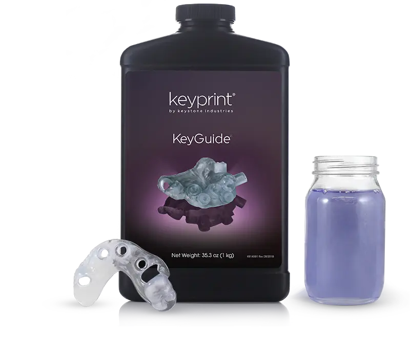 KeyGuide® For manufacturing highly precise surgical guides - RMH3 Digital by RMH3 Dental