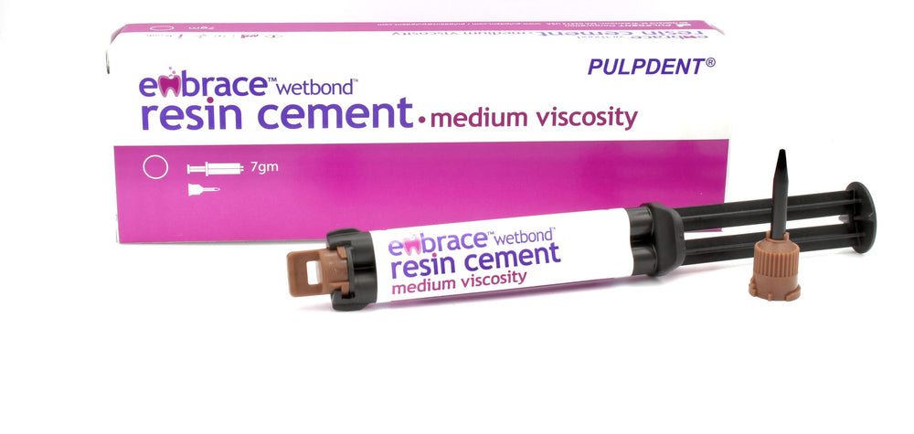 Pulpdent Embrace WetBond Resin Cement, Medium Viscosity Automix Refill, 3.5 g