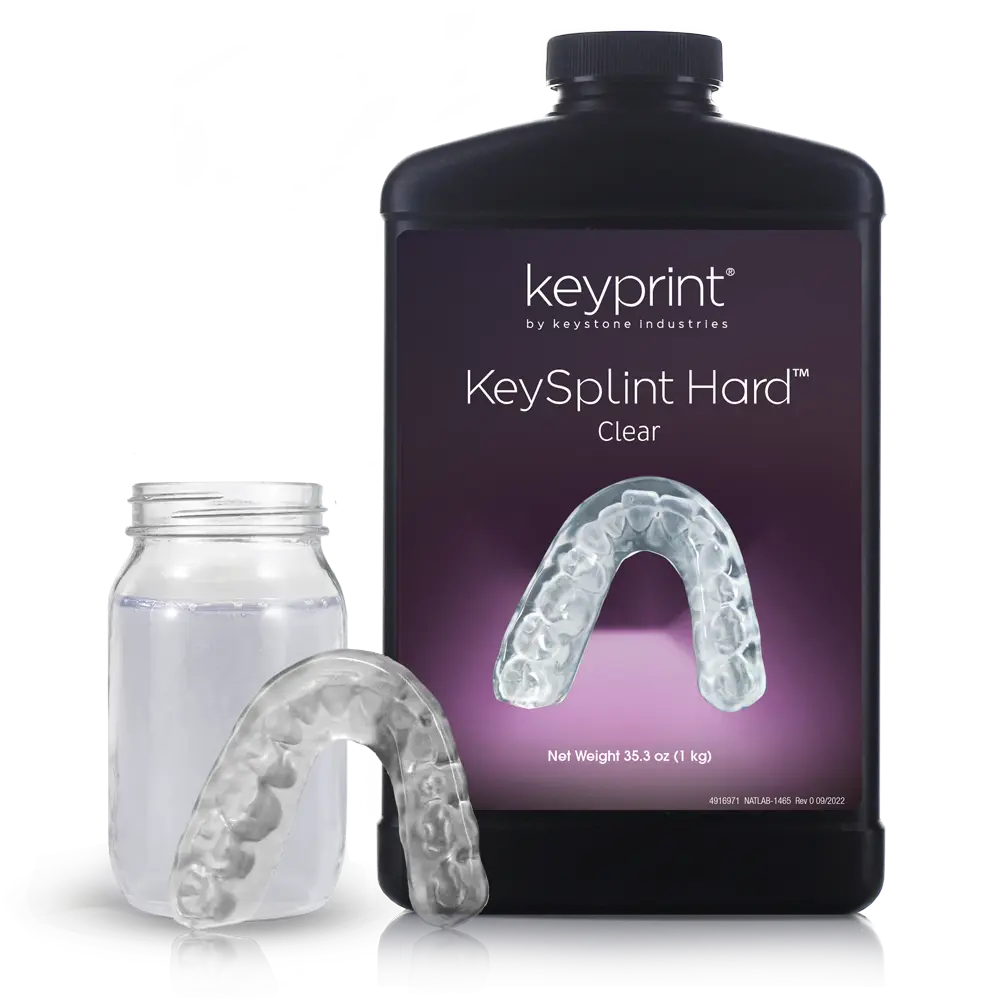 KeySplint Hard For rigid dental splints and night guards - RMH3 Digital by RMH3 Dental