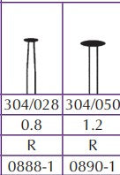 Shofu Robot FG Diamonds Knife-Edge Wheel