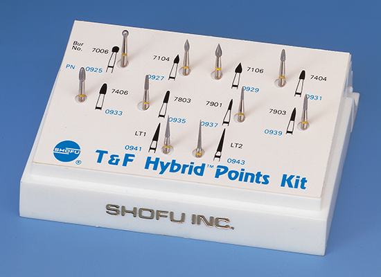 Shofu Hybrid Point T&F FG Friction Grip Diamond Point