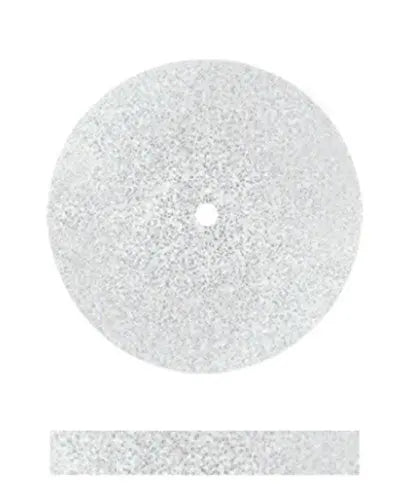 Universal Silicone Polishers - White (Coarse) 7/8" x 1/8" 12/Bx Dedeco