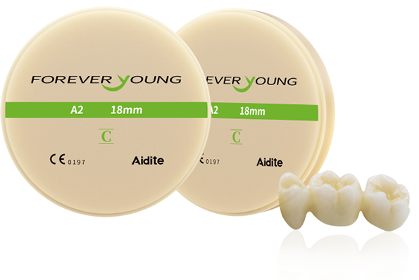 Aidite PMMA Monolithic Disc, 98 × 22 mm