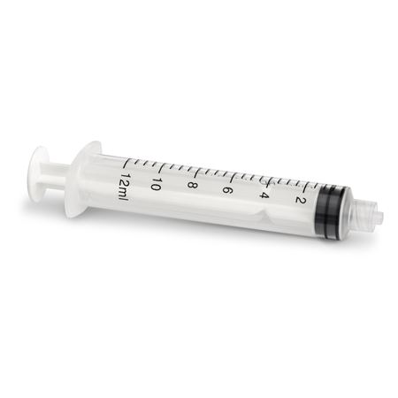 Cargus MARK3 Luer Lock Endo Irrigation Syringe, 12cc, 100/Pk, Non-Sterile