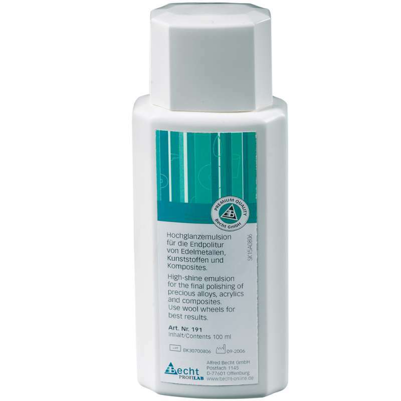 Becht ProfiLab High-Shine Polishing Emulsion, 100ml