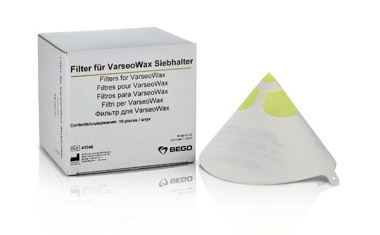 Bego Filter for Varseo Materials (with yellow screen), Pkg of 10