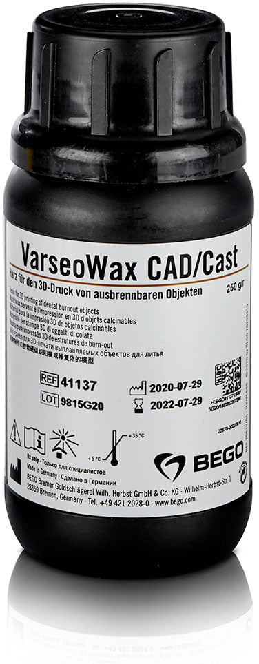 Bego VarseoWax CAD/Cast - material package