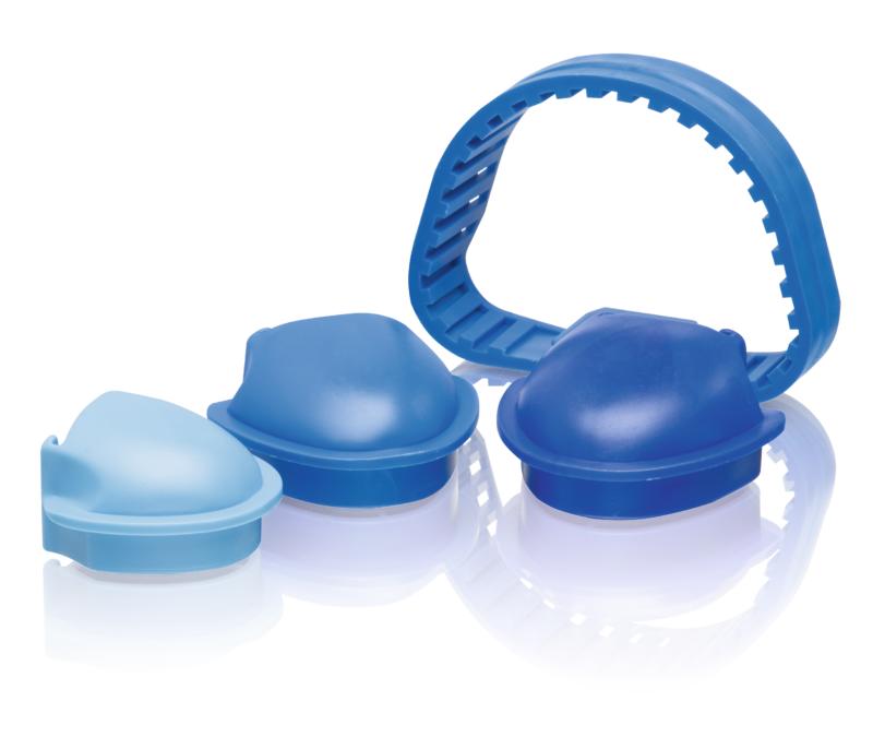 Bego Stabilization Ring W/ 3 Palate Formers For DUPLIC. Flask Sm