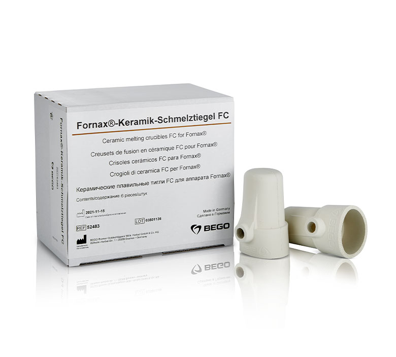 Bego Fornax Ceramic Crucibles - NEW! Package Of 6