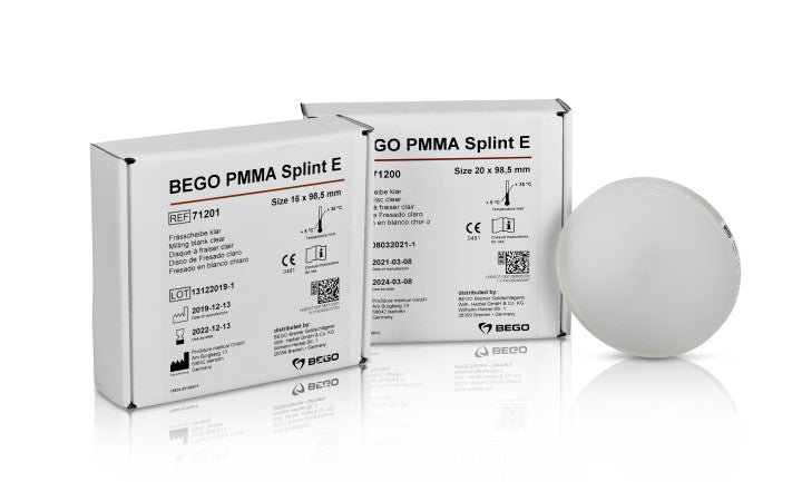 Bego PMMA Splint E, 20 x 98.50mm