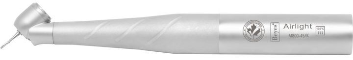 Beyes Dental M800 45-Degree Highspeed Handpiece, KaVo Backend, Rear Exhaust, Triple Jet, Direct-LED