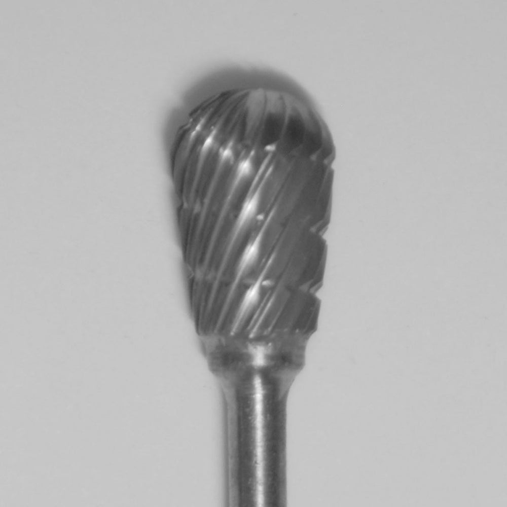 Buffalo Pear (53A) Dual Cut Regular HP Carbide Bur