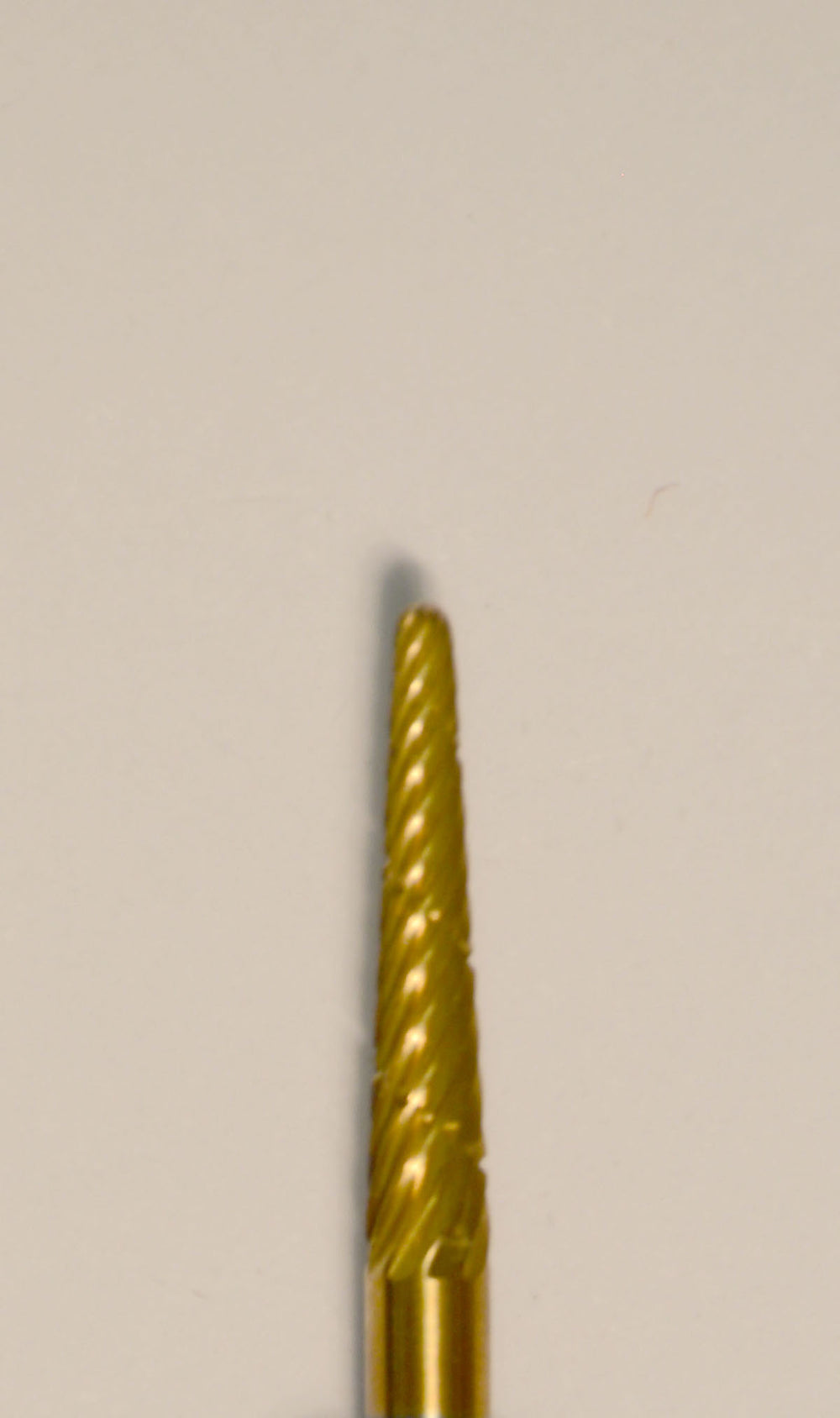 Buffalo Taper Fissure (31P) TNT-Coated Dual Cut Regular HP Carbide Bur