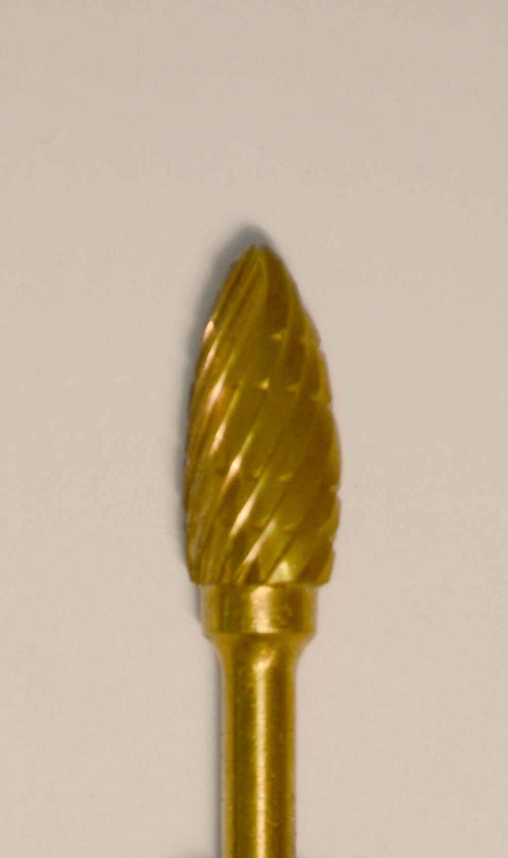 Buffalo Small Flame (51A) TNT-Coated Dual Cut Regular HP Carbide Bur