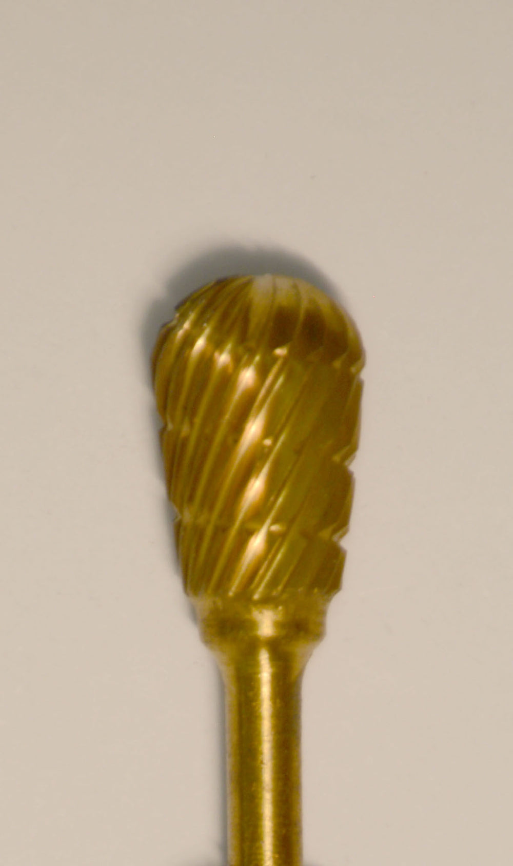Buffalo Pear (53A) TNT-Coated Dual Cut Regular HP Carbide Bur