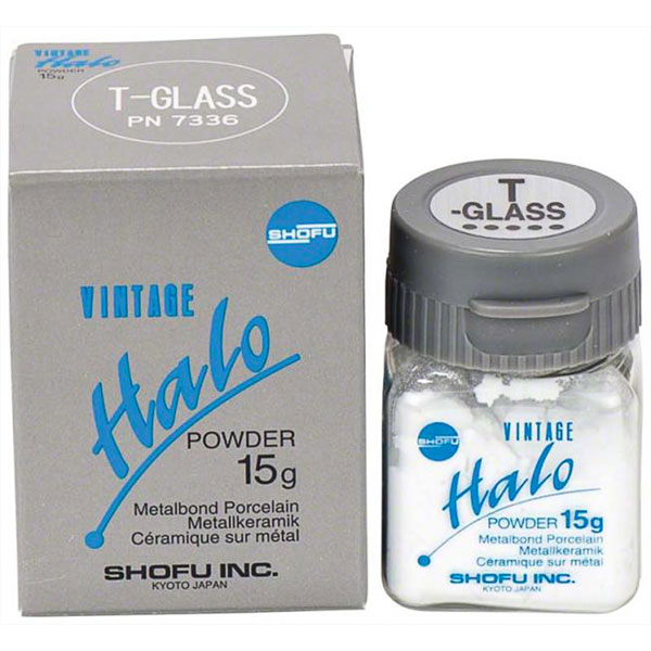 Shofu Vintage Halo T-Glass Incisal Powder, 15 g