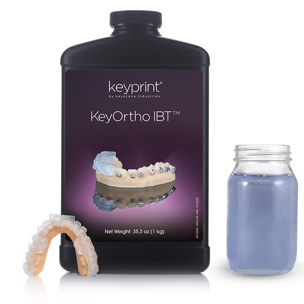 Keystone KeyPrint KeyOrtho IBT 3D Printing Resin, 1kg