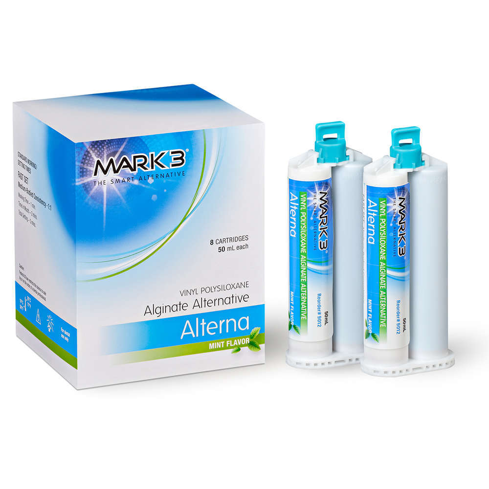Cargus Alterna Alginate Alternative Fast Set Mint 50/ml. 8/pk. - MARK3