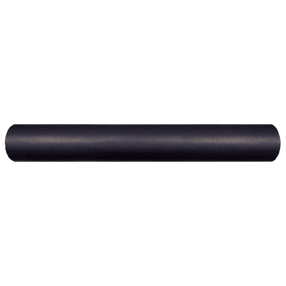 Dedeco Rubber ABRASIVE Block/Stick Round 6" X 3/4" - Black Coarse Silicon Carbide 1/Unit