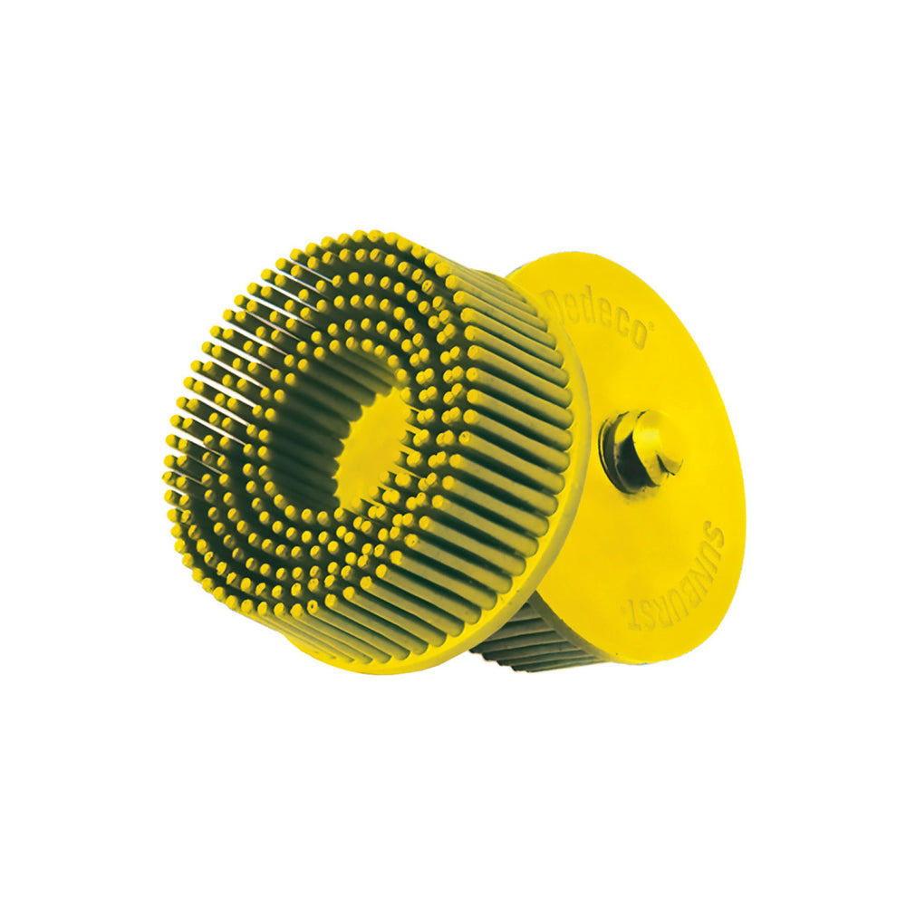 Dedeco Sunburst 2" EZ-Loc Yellow 80 Grit (Aluminum Oxide) 10/BX