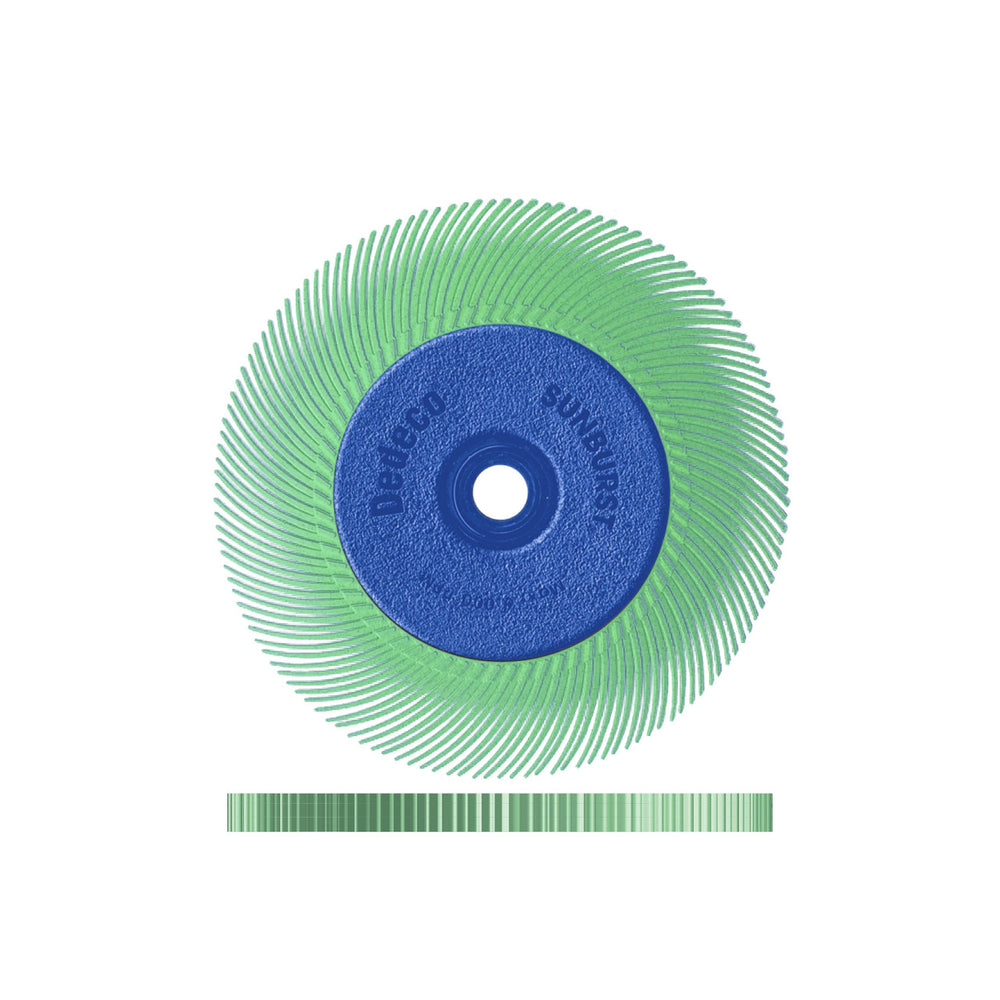 Dedeco SUNBURST 6" X 1/2" TC LT GREEN 1 MICRON (A/O) 1/UNIT
