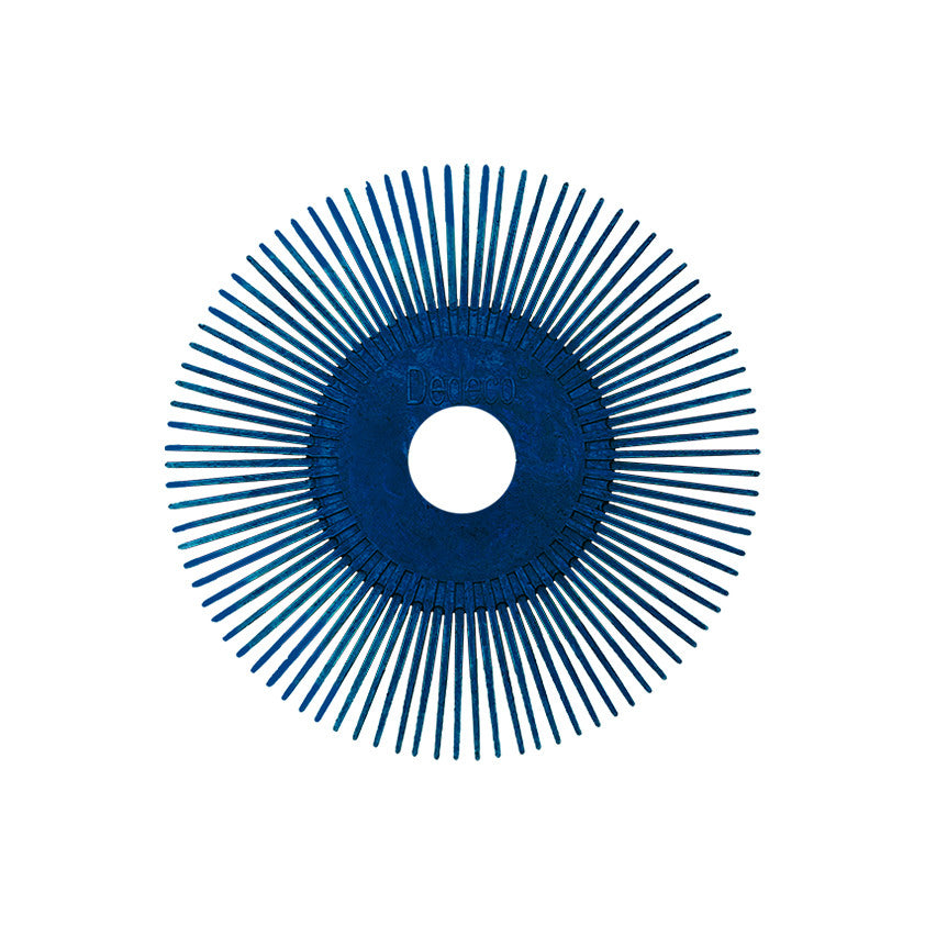 Dedeco Sunburst 2" TS Discs Blue 400 Grit (A/O) 12/BX