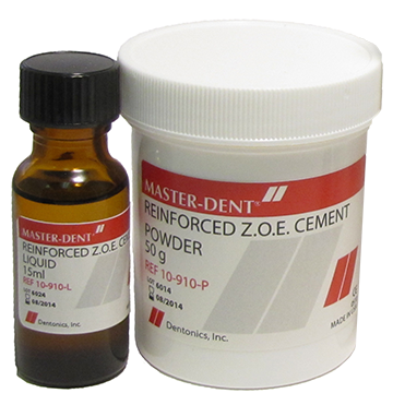 Dentonics Reinforced ZOE Cement, 50g/15ml
