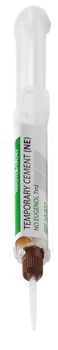 Dentonics Temporary Cement (NON-EUGENOL) Dual Barrel Syringe (8GM) with Automix Tips