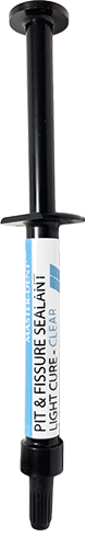 Dentonics Pit & Fissure Sealant LC Clear (4 X 1.2GM Syringe & 9GM ETCH)