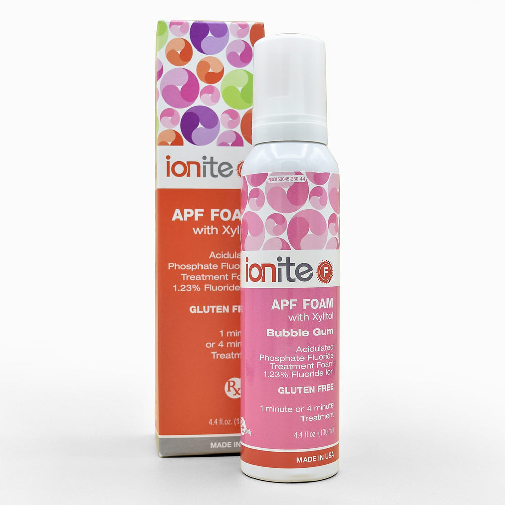 Dharma Ionite-F 1.23% APF Fluoride Ion Foam, Bubble Gum, 130 mL