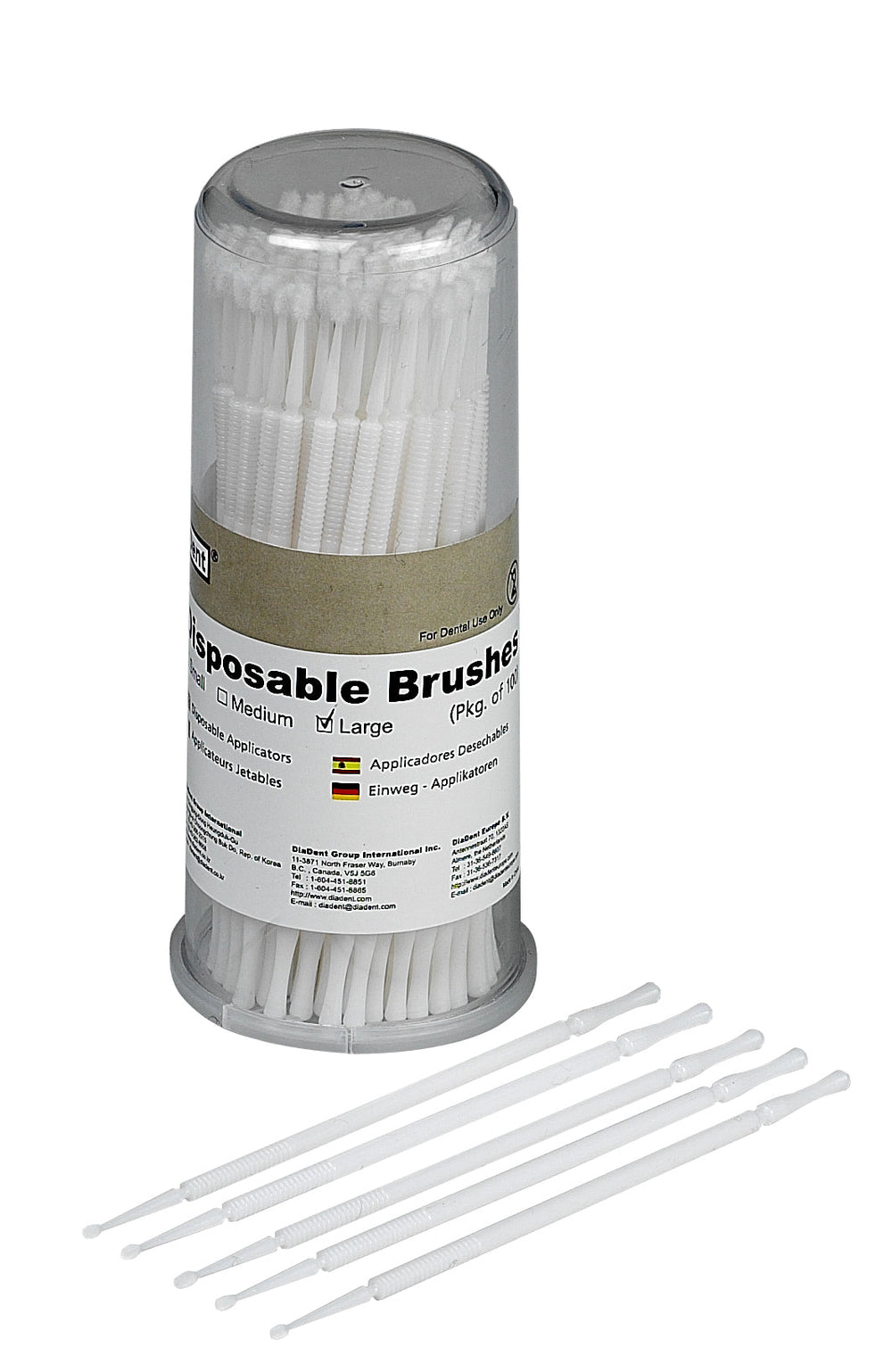 DiaDent Disposable Brush - Large