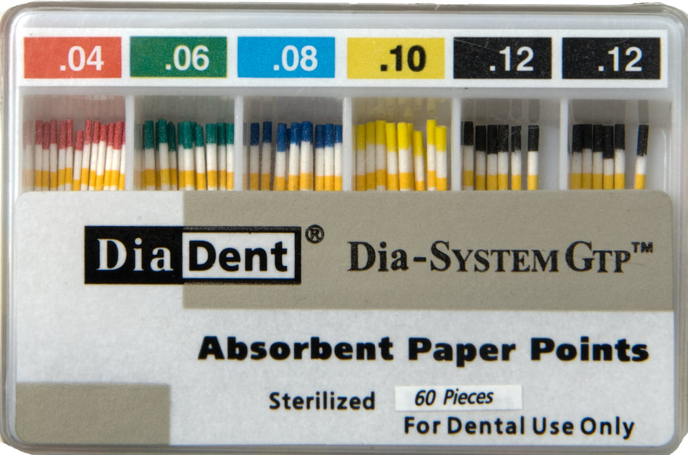 DiaDent DIA-SYSTEM GTP #30 Ass't (60 pts/box)