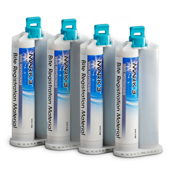 Cargus MARK3 Max Bite Unflavored - Bite Registration Fast Set. 100 x 50 ml/Case