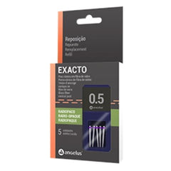 Angelus Exacto Translucent Fiber Post Refill #0.5, 5/Pk