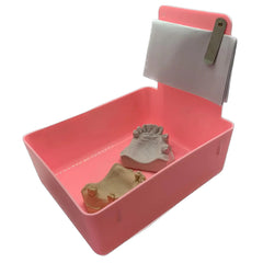 Dental Work Pans, Pink — 12/Pack